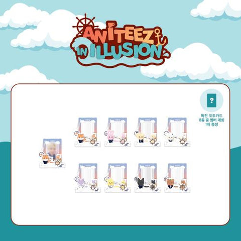 [SFKOREA] ATEEZ - ANITEEZ ADVENTURE POP-UP MD [ANITEEZ IN ILLUSION] PHOTOCARD FRAME KIT