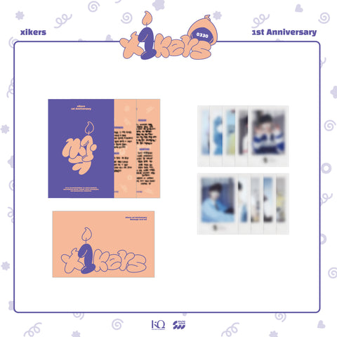 [PRE-ORDER] xikers - 1st Anniversary OFFICIAL MERCH [x1kers] (x1kers MESSAGE CARD SET)