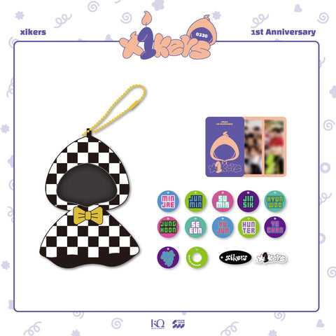 [PRE-ORDER] xikers - 1st Anniversary OFFICIAL MERCH [x1kers] (sunnykers KEYRING)