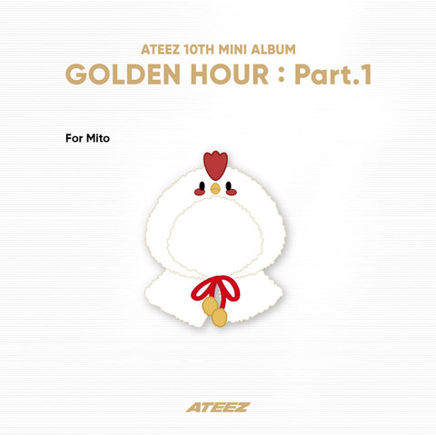 [SFKOREA] ATEEZ - OFFICIAL MD [GOLDEN HOUR : Part.1] (Mito COCK-A-DOODLE HOODIE)