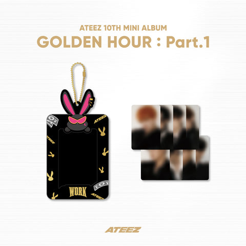 [SFKOREA] ATEEZ - OFFICIAL MD [GOLDEN HOUR : Part.1] (PHOTO CARD HOLDER SET)