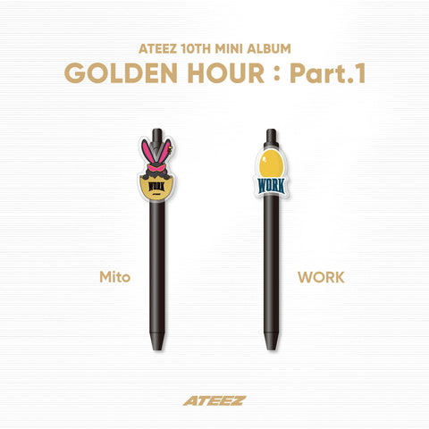 [SFKOREA] ATEEZ - OFFICIAL MD [GOLDEN HOUR : Part.1] (ACRYLIC GELPEN - Mito)