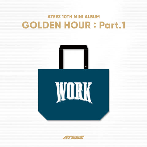 [SFKOREA] ATEEZ - OFFICIAL MD [GOLDEN HOUR : Part.1] (REUSABLE BAG)