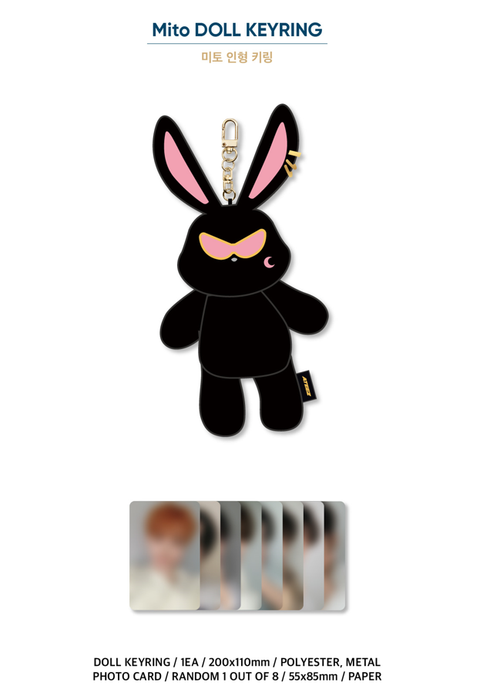 [SFKOREA] ATEEZ - OFFICIAL MD [GOLDEN HOUR : Part.1] (Mito DOLL KEYRING)