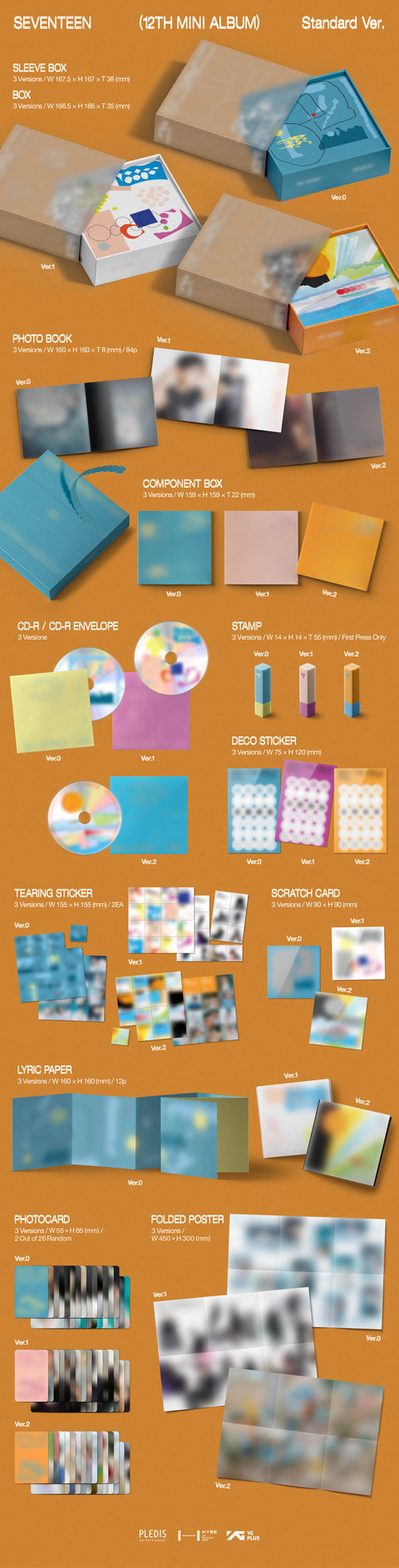 [PRE-ORDER] SEVENTEEN - 12th Mini Album [] (+ Makestar P.O.B)