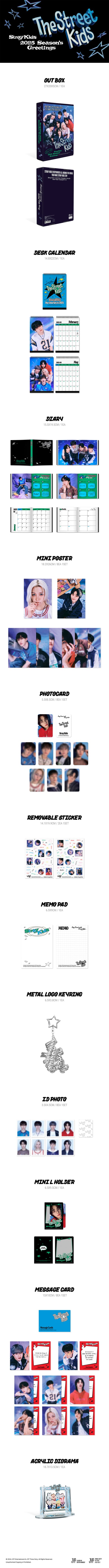 [PRE-ORDER] Stray Kids - 2025 SEASON'S GREETINGS [The Street Kids]