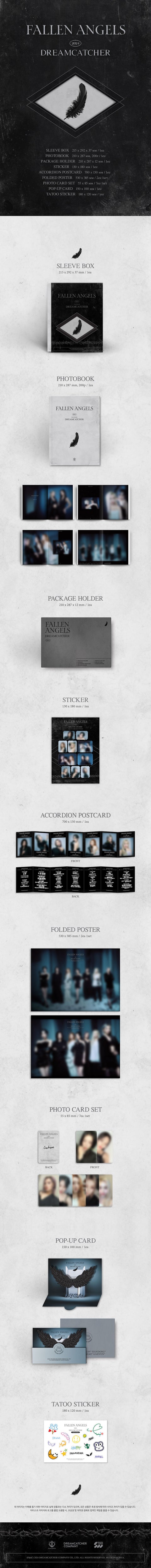 [PRE-ORDER] DREAMCATCHER - OFFICIAL PHOTOBOOK [Fallen Angels]