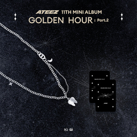 [PRE-ORDER] ATEEZ - OFFICIAL MD [GOLDEN HOUR : Part.2] (Ice On My Teeth NECKLACE)