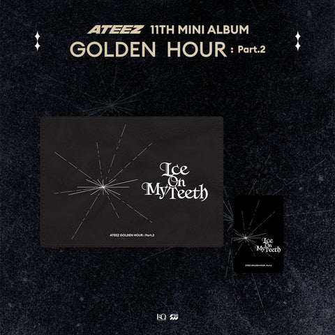 [PRE-ORDER] ATEEZ - OFFICIAL MD [GOLDEN HOUR : Part.2] (Ice On My Teeth BLANKET)