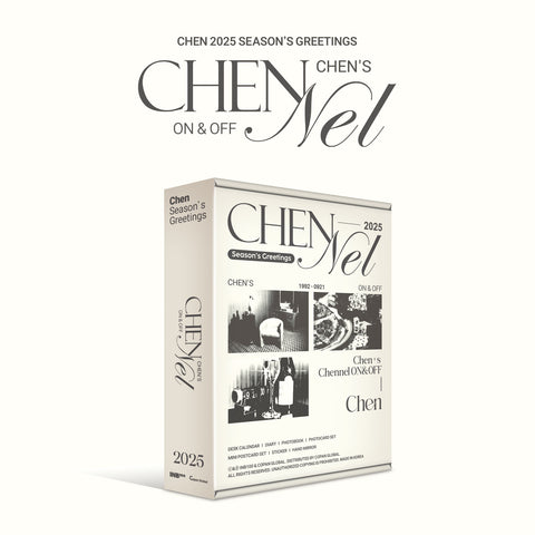 CHEN - CHEN 2025 SEASON’S GREETINGS  [Chen’s Chennel ON & OFF]