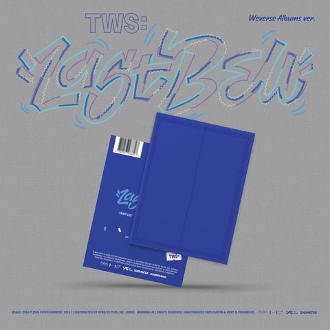 [SFKOREA] TWS - 1ST SINGLE ALBUM [Last Bell] (Weverse Albums ver.)