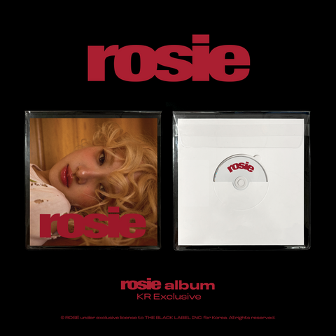 [PRE-ORDER] ROSÉ (BLACKPINK) - 1st Studio Album [rosie] (KR Exclusive Ver.)