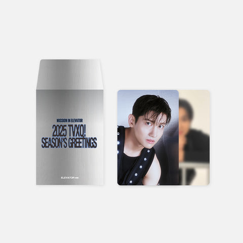 [PRE-ORDER] TVXQ! [2025 SM ARTIST SEASON'S GREETINGS MD] RANDOM TRADING CARD SET_[ELEVATOR ver.]