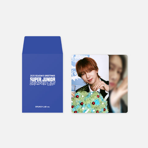 [PRE-ORDER] SUPER JUNIOR [2025 SM ARTIST SEASON'S GREETINGS MD] RANDOM TRADING CARD SET_[BRUNCH LAB ver.]