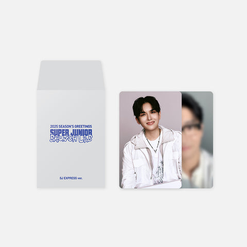 [PRE-ORDER] SUPER JUNIOR [2025 SM ARTIST SEASON'S GREETINGS MD] RANDOM TRADING CARD SET_[SJ EXPRESS ver.]