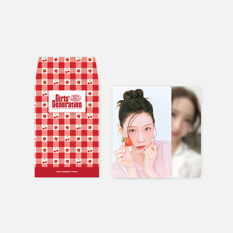 [PRE-ORDER] Girls' Generation [2025 SM ARTIST SEASON'S GREETINGS MD] RANDOM TRADING CARD SET_[RED BERRY ver.]