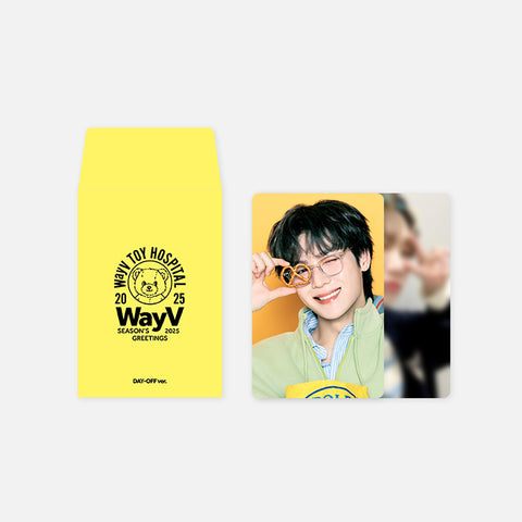 [PRE-ORDER] WayV [2025 SM ARTIST SEASON'S GREETINGS MD] RANDOM TRADING CARD SET_[DAY-OFF ver.]