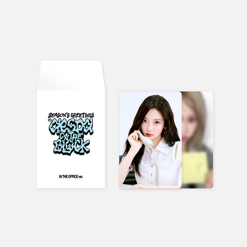 [PRE-ORDER] aespa [2025 SM ARTIST SEASON'S GREETINGS MD] RANDOM TRADING CARD SET_[IN THE OFFICE ver.]