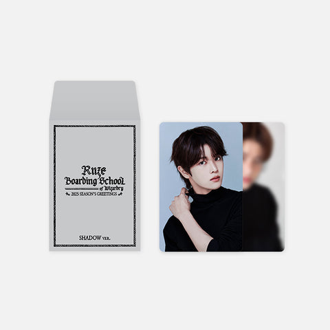 [PRE-ORDER] RIIZE [2025 SM ARTIST SEASON'S GREETINGS MD] RANDOM TRADING CARD SET_[SHADOW ver.]