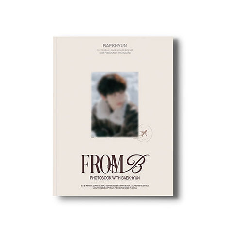 [PRE-ORDER] BAEKHYUN - SWISS PHOTOBOOK [FROM B] (B VER.)