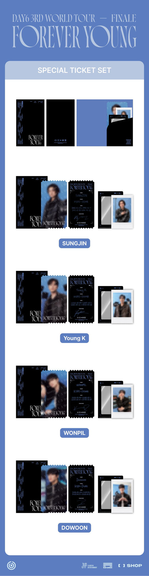 [PRE-ORDER] DAY6 3RD WORLD TOUR  FINALE in SEOUL (SPECIAL TICKET SET)