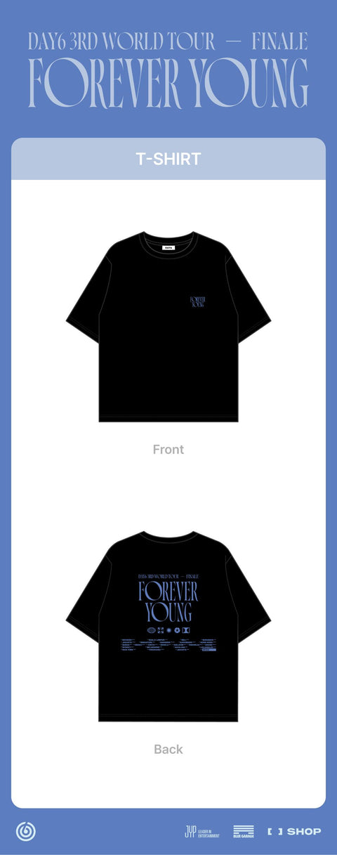 [PRE-ORDER] DAY6 3RD WORLD TOUR  FINALE in SEOUL (T-SHIRT)