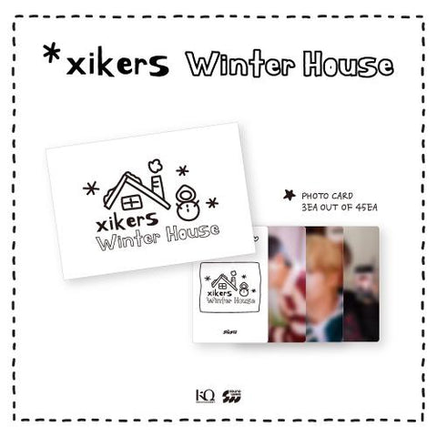 [PRE-ORDER] xikers - OFFICIAL WINTER MERCH [Winter House] RANDOM TRADING CARD