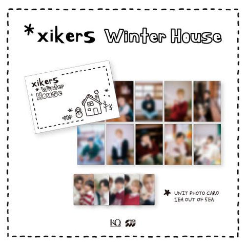 [PRE-ORDER] xikers - OFFICIAL WINTER MERCH [Winter House] POSTCARD SET