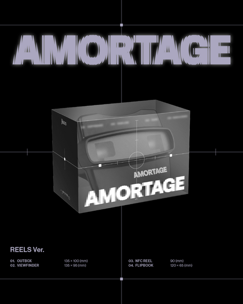 [PRE-ORDER] JISOO - mini album [AMORTAGE] (REELS Ver.)