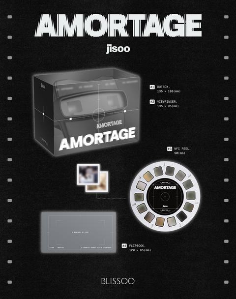 [PRE-ORDER] JISOO - mini album [AMORTAGE] (REELS Ver.)