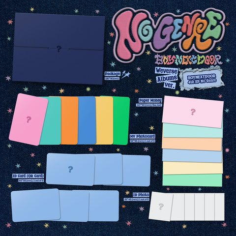 [PRE-ORDER] BOYNEXTDOOR - 4th EP [No Genre] (Weverse Albums ver.) (+Weverseshop P.O.B)