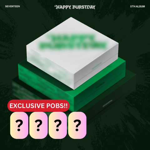 [PRE-ORDER] SEVENTEEN - 5th Album ‘HAPPY BURSTDAY’ (+Weverseshop P.O.B)