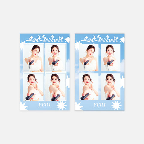 [PRE-ORDER] RED VELVET [2025 SM ARTIST SEASON'S GREETINGS MD] 4 CUT PHOTO SET