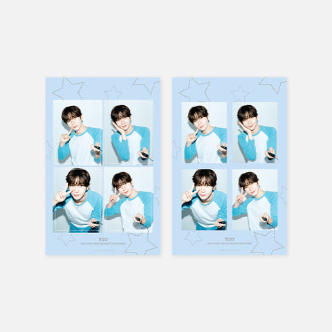 [PRE-ORDER] NCT WISH [2025 SM ARTIST SEASON'S GREETINGS MD] 4 CUT PHOTO SET