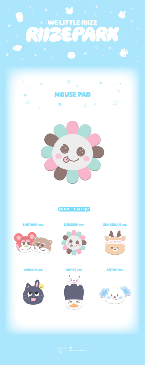 [PRE-ORDER] RIIZE CHARACTER POP-UP 'WE LITTLE RIIZE @RIIZE PARK' MD (MOUSE PAD)