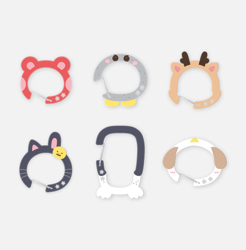 [PRE-ORDER] RIIZE CHARACTER POP-UP 'WE LITTLE RIIZE @RIIZE PARK' 2nd Drop MD (ACRYLIC CARABINER)