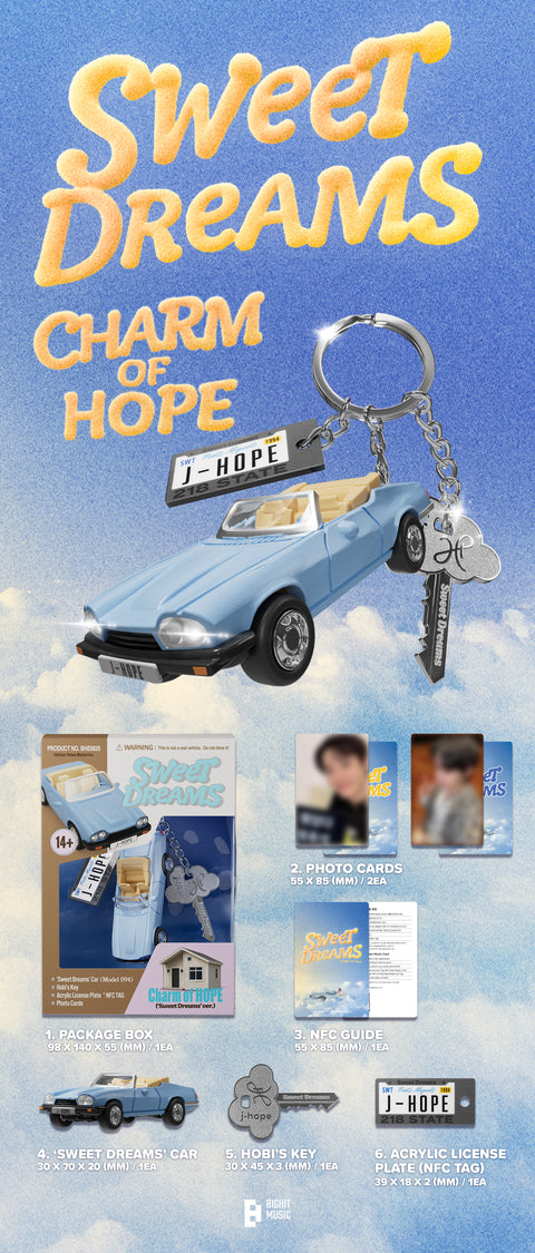 [PRE-ORDER] J-hope - [Charm of HOPE] ('Sweet Dreams' ver.)