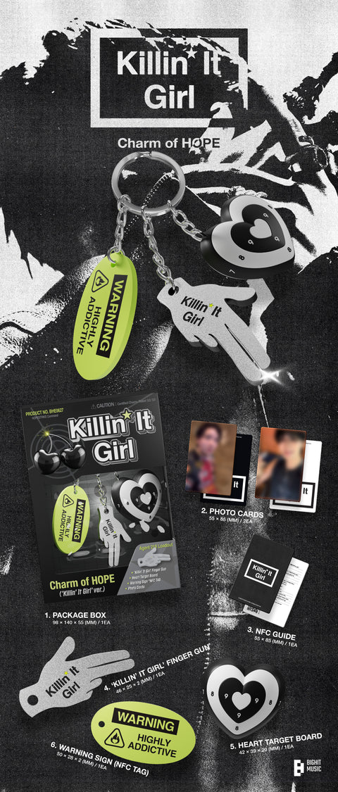 [PRE-ORDER] J-hope - [Charm of HOPE] ('Killin' It Girl' ver.)