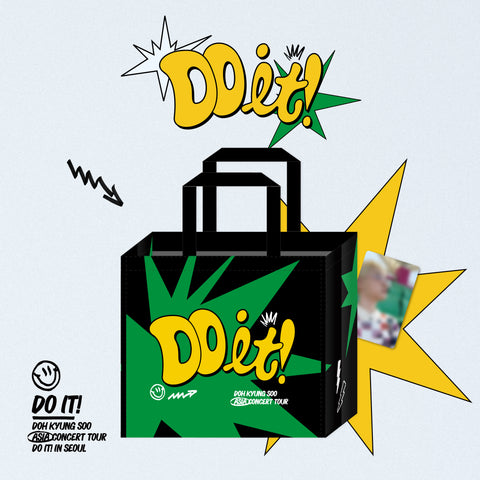 [PRE-ORDER] DOH KYUNG SOO - OFFICIAL MD [ASIA CONCERT TOUR DO it!] REUSABLE BAG