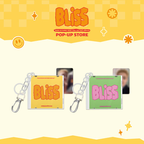 [PRE-ORDER] DOH KYUNG SOO - OFFICIAL MD [BLISS POP-UP] MINI CD KEYRING
