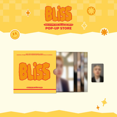 [PRE-ORDER] DOH KYUNG SOO - OFFICIAL MD [BLISS POP-UP] LP POSTER SET