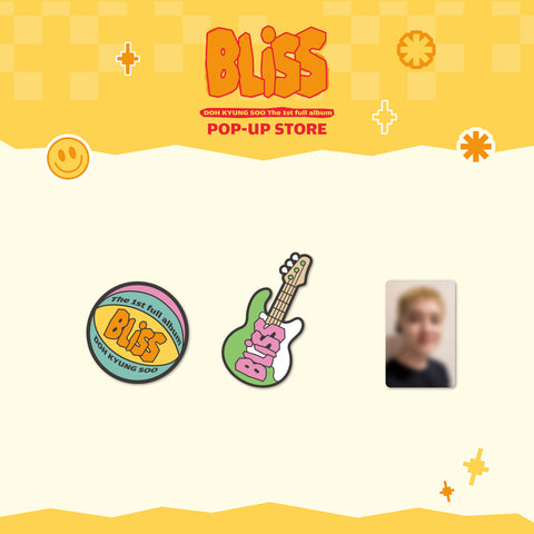 [PRE-ORDER] DOH KYUNG SOO - OFFICIAL MD [BLISS POP-UP] METAL BADGE