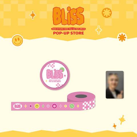 [PRE-ORDER] DOH KYUNG SOO - OFFICIAL MD [BLISS POP-UP] MASKING TAPE