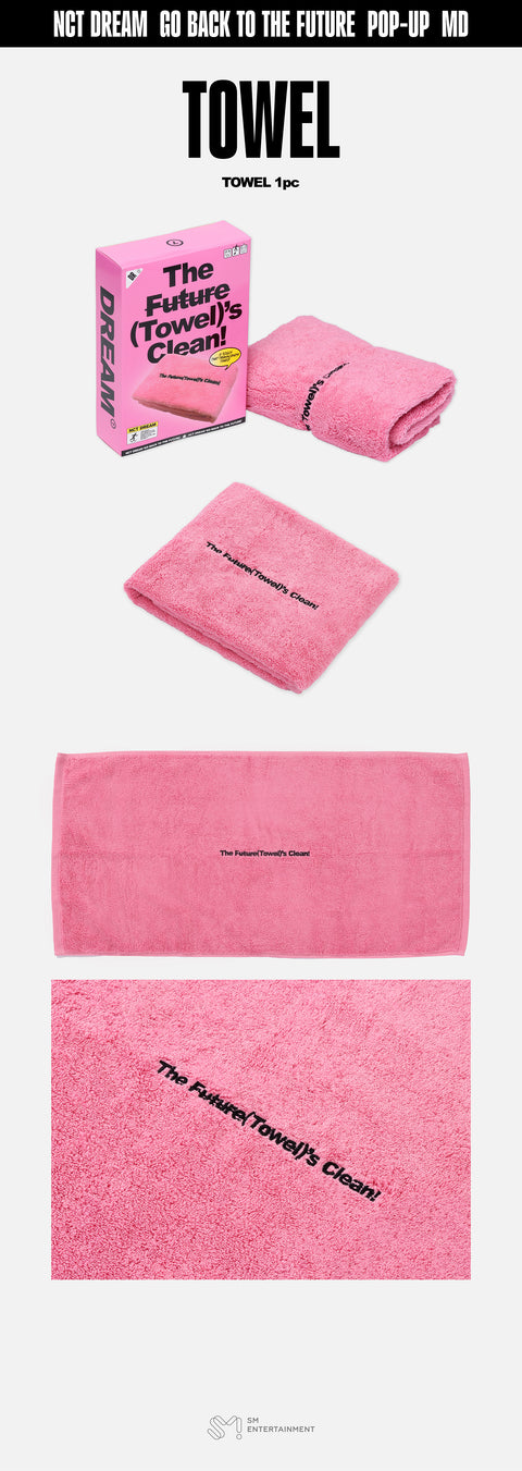 [PRE-ORDER] 2025 NCT DREAM POP-UP 'TIME RIDERS' MD (TOWEL)