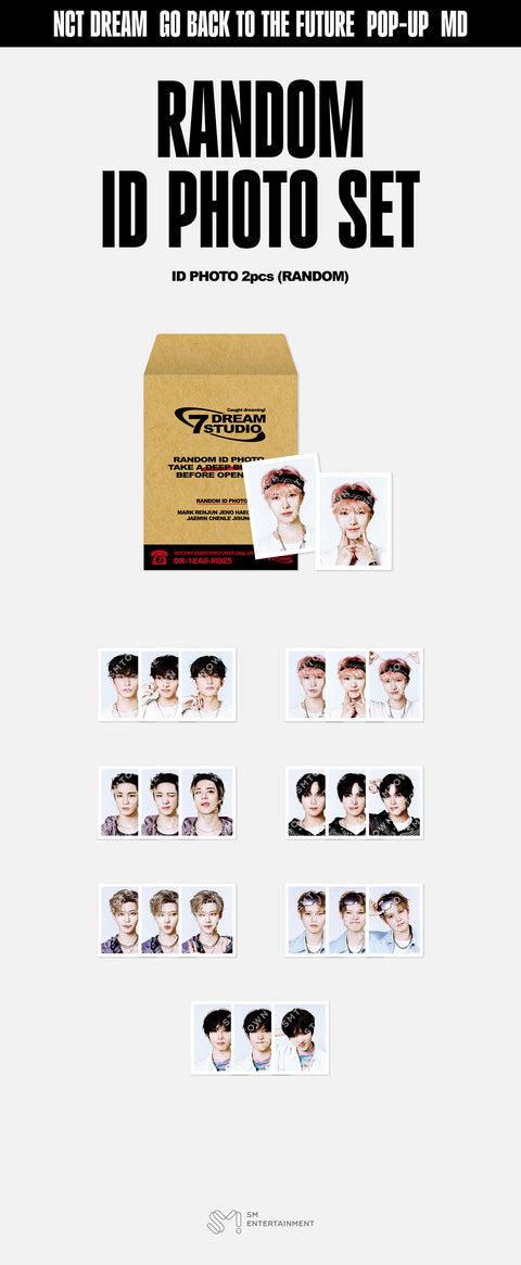 [PRE-ORDER] 2025 NCT DREAM POP-UP 'TIME RIDERS' MD (RANDOM ID PHOTO SET)