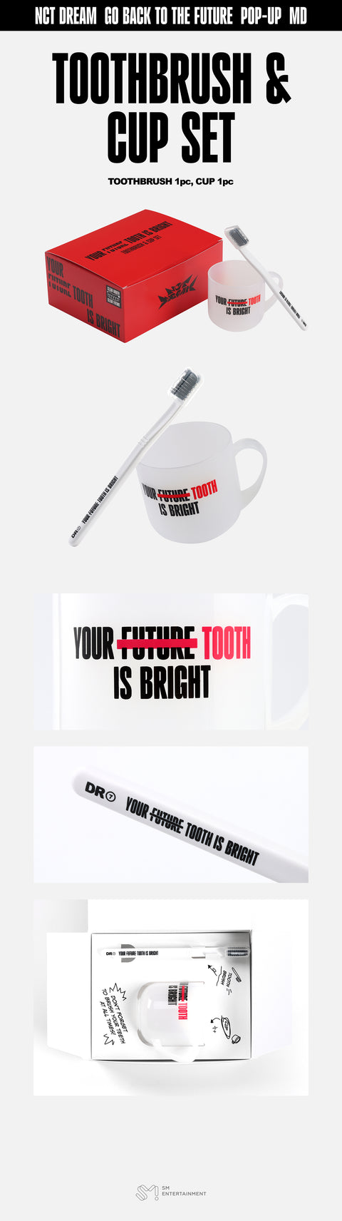 [PRE-ORDER] 2025 NCT DREAM POP-UP 'TIME RIDERS' MD (TOOTHBRUSH&CUP SET)
