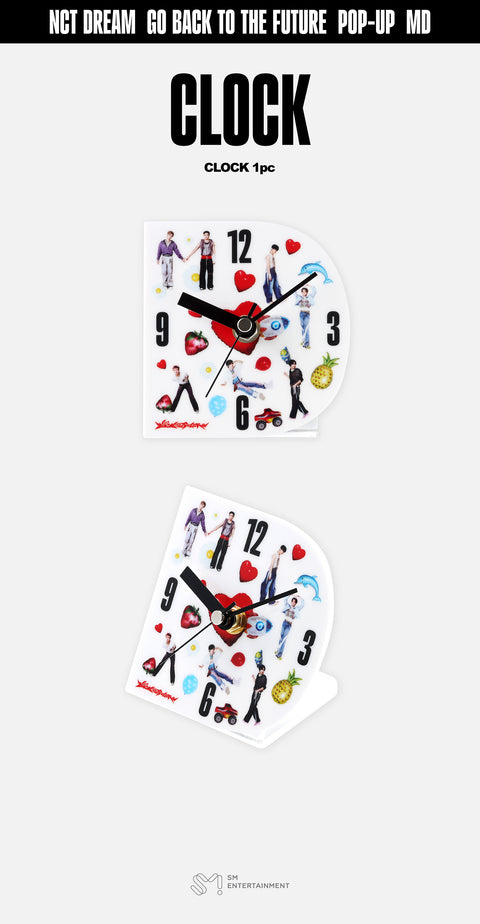 [PRE-ORDER] 2025 NCT DREAM POP-UP 'TIME RIDERS' MD (CLOCK)