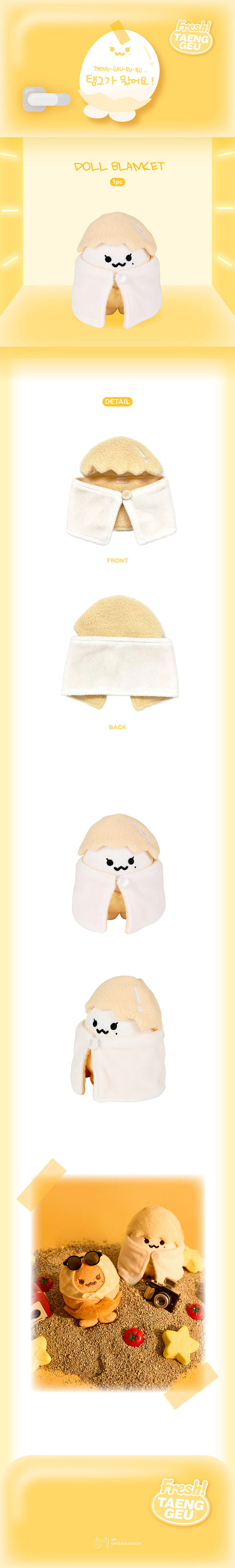 [PRE-ORDER] TAEYEON TAENG-GEU-RU-RU (DOLL BLANKET)