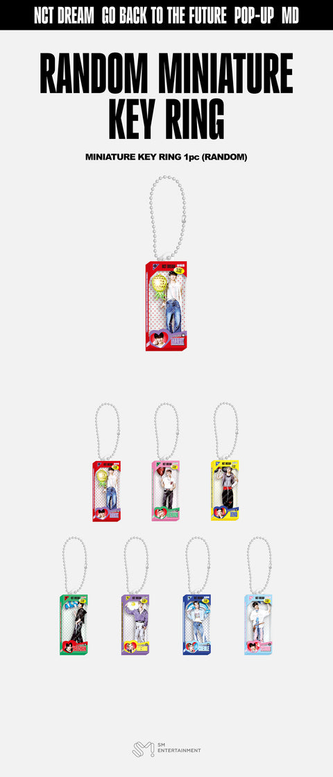 [PRE-ORDER] 2025 NCT DREAM POP-UP 'TIME RIDERS' MD (RANDOM MINIATURE KEY RING)