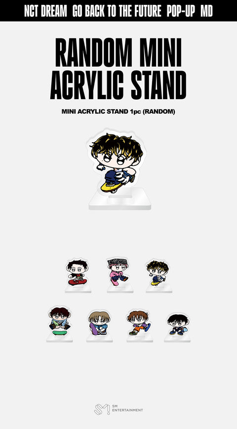 [PRE-ORDER] 2025 NCT DREAM POP-UP 'TIME RIDERS' MD (RANDOM MINI ACRYLIC STAND)